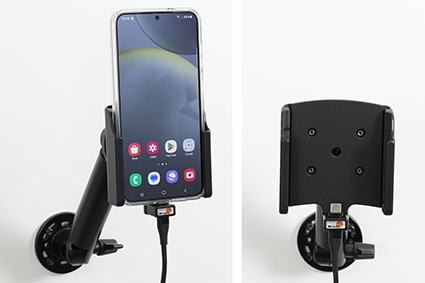 Brodit mobiilikuori aktiivipidikkeellä kiinteään asennukseen, Samsung Galaxy S24+ SM-S926B/DS 