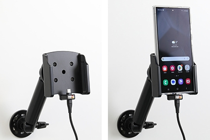 Brodit mobiilikuori aktiivipidikkeellä kiinteään asennukseen, Samsung Galaxy S24 Ultra SM-S928B/DS 