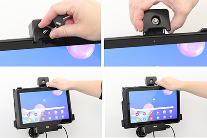 Brodit Kiinnike avaimenlukolla, Samsung Galaxy Tab Active Pro T540/T545/T547/T547U 