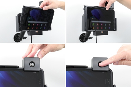 Brodit Kiinnike avaimenlukolla, Samsung Galaxy Tab Active 2 SM-T390/SM-T395/3 SM-T570/SM-T575/5 SM-X300/SM-X306B