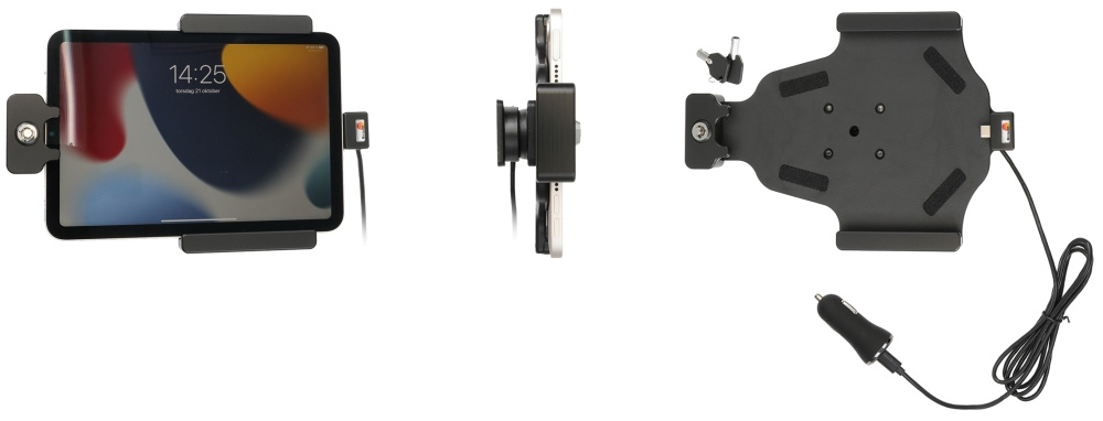 Brodit Teline avainlukolla, Apple iPad Mini 6th Gen (A2567, A2568, A2569)/7th Gen 2024 (A2995, A2996)