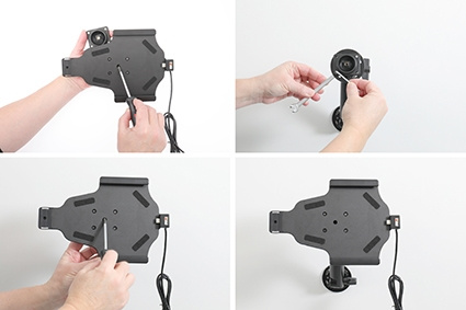 Brodit Teline avainlukolla, Apple iPad Mini 6th Gen (A2567, A2568, A2569)/7th Gen 2024 (A2995, A2996)