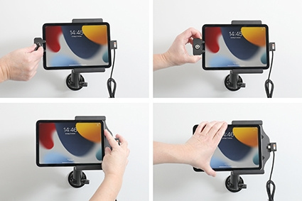 Brodit Teline avainlukolla, Apple iPad Mini 6th Gen (A2567, A2568, A2569)/7th Gen 2024 (A2995, A2996)