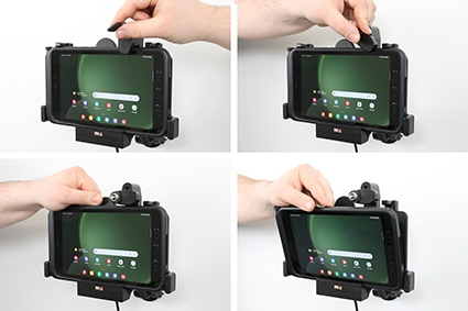 Brodit Kiinnike avaimenlukolla, Samsung Galaxy Tab Active 3 SM-T570/SM-T575/5 SM-X300/SM-X306B