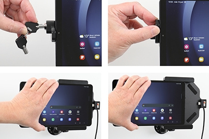 Brodit Teline avainlukolla, Samsung Galaxy Tab A9 SM-X110/SM-X115 