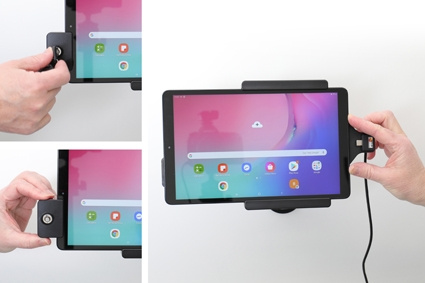 Brodit Kiinnike avaimenlukolla, Samsung Galaxy Tab A 10.1 (2019) SM-T510/SM-T515 