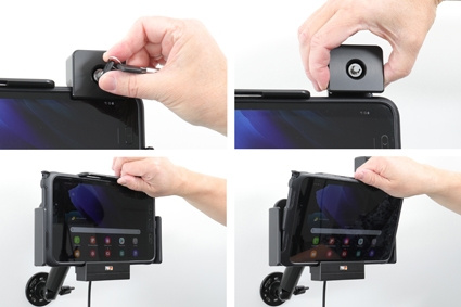 Brodit Kiinnike avaimenlukolla, Samsung Galaxy Tab Active 2 SM-T390/SM-T395/3 SM-T570/SM-T575/5 SM-X300/SM-X306B