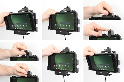 Brodit Kiinnike avaimenlukolla, Samsung Galaxy Tab Active 3 SM-T570/SM-T575/5 SM-X300/SM-X306B