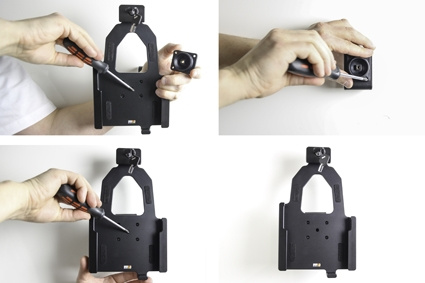 Brodit Kiinnike avaimenlukolla, Samsung Galaxy Tab Active 2 SM-T390/SM-T395/3 SM-T570/SM-T575/5 SM-X300/SM-X306B