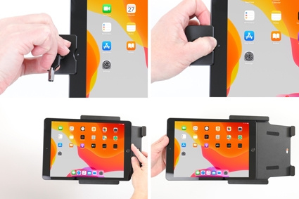 Brodit Kiinnike avaimenlukolla, Apple iPad 10.2 7th Gen (A2197, A2198, A2200)/8th Gen (A2428, A2429, A2430, A2270)/9th Gen (A2602, A2603, A2604, A2605)