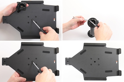 Brodit Kiinnitin, Apple iPad 10.2 7th Gen (A2197, A2198, A2200)/8th Gen (A2428, A2429, A2430, A2270)/9th Gen (A2602, A2603, A2604, A2605)