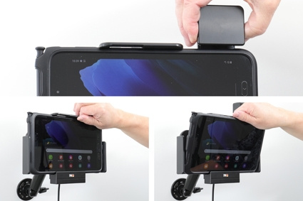 Brodit pidike jousilukituksella, Samsung Galaxy Tab Active 2 SM-T390/SM-T395/3 SM-T570/SM-T575/5 SM-X300/SM-X306B