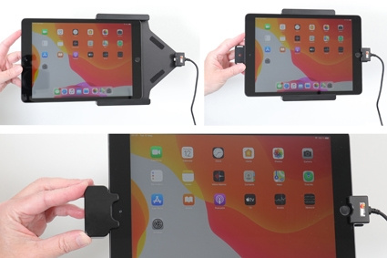 Brodit pidike jousilukituksella, Apple iPad 10.2 7th Gen (A2197, A2198, A2200)/8th Gen (A2428, A2429, A2430, A2270)/9th Gen (A2602, A2603, A2604, A2605)