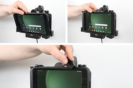 Brodit Kiinnike jousilukituksella, Samsung Galaxy Tab Active 3 SM-T570/SM-T575/5 SM-X300/SM-X306B