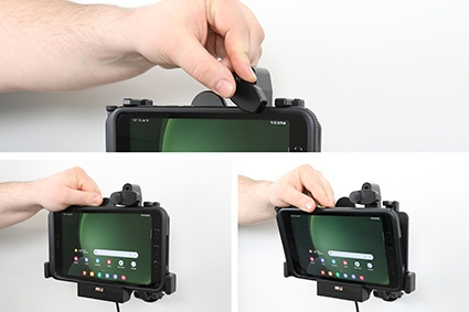 Brodit Kiinnike jousilukituksella, Samsung Galaxy Tab Active 3 SM-T570/SM-T575/5 SM-X300/SM-X306B