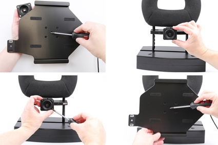 Brodit Kiinnike jousilukituksella, Apple iPad Air 11 (A2902, A2903, A2904)/Air 11 2025 M3 (A3266, A3267, A2370)/Air 4th Gen (A2072, A2316, A2324, A2325)/Air 5th Gen (A2588, A2589, A2591)/Pro 11 2018 (A1980, A2013, A1934, A1979)/Pro 11 2020 2nd Generation 