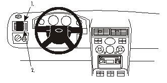 Ford Mondeo 01-07, Vänster