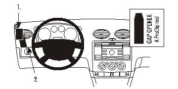 Ford Focus 05-10, Vänster