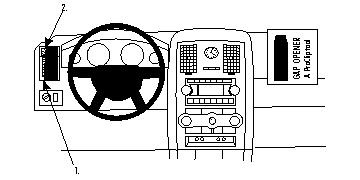 Chrysler 300C/Touring 05-10, Vänster