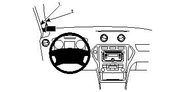 Ford Mondeo 08-14, Vänster