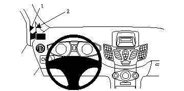 Ford Fiesta 09-15, Vänster