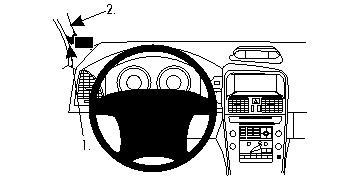 Volvo XC60 09-15, Vänster