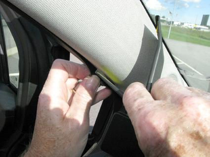 Opel Meriva 11-15, Vänster