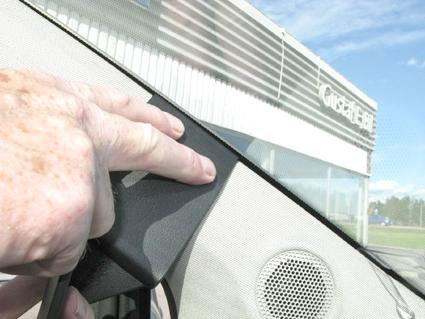 Opel Meriva 11-15, Vänster