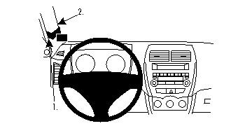Citroen C4 Aircross 13-15, Vänster