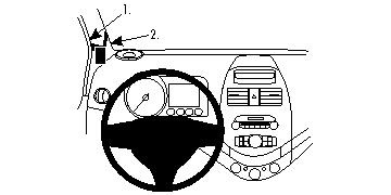 Chevrolet Spark 11-14, Vänster