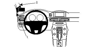 Volvo V70 12-15, Vänster Hög