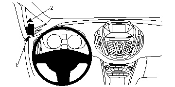 Ford B-Max 13-15, Vänster