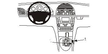 Brodit ProClip, Mercedes Benz E-sarja, Sedan 02-09