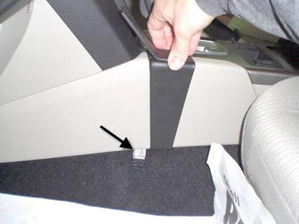 Subaru Outback 10-14, Konsol, Vänster