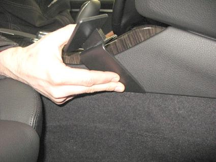 BMW F10, F11 10-15, Konsolplacerad