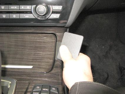 BMW F10, F11 10-15, Konsolplacerad