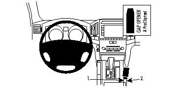 Toyota LandCruiser V8 08-15, Konsol