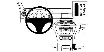 Mercedes Benz C-Klass 11-14, Konsol