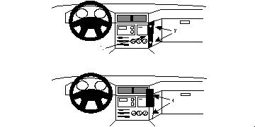 BMW 518-540/M5 E34, Vinklad Hög