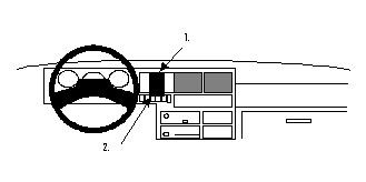Volkswagen Caravelle 91-95, Centrerad