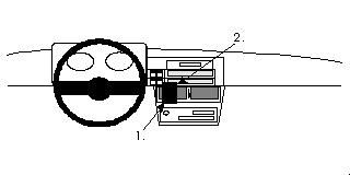 ProClip Monteringsbygel Fiat Cinquecento 94-04, Centrerad