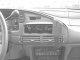 ProClip Monteringsbygel Ford Taurus 92-95, Vinklad
