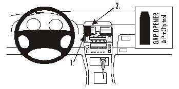 Lexus LS Serie 95-98, Centrerad