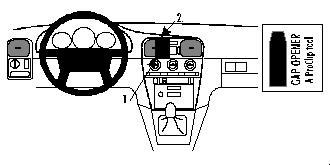 Volvo S40 96-00, Centrerad