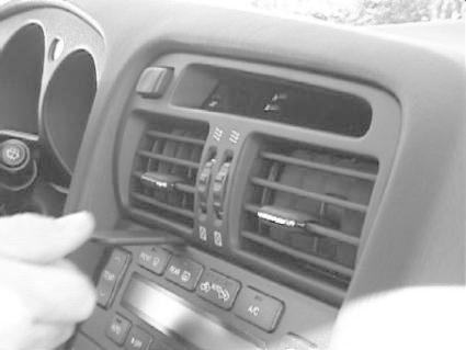 ProClip Monteringsbygel Lexus GS Serie 98-05, Centrerad