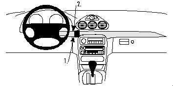 Chrysler 300M 99-04, Centrerad