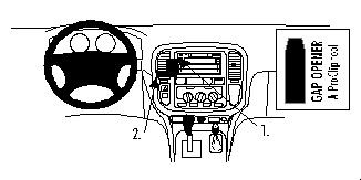 Toyota LandCruiser 100 98-01, Centrerad, Dubbeldin