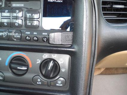 ProClip Monteringsbygel Chevrolet Corvette 97-04, Vinklad