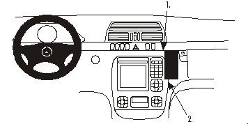 Brodit ProClip, Mercedes Benz S-luokka 00-02