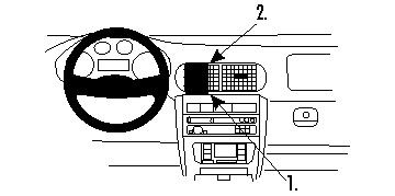 Seat Leon 00-05/Seat Toledo 99-03, Centrerad